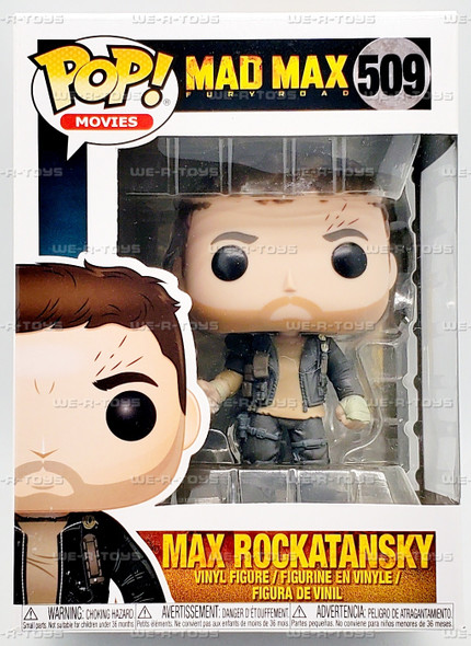 Funko POP Movies Mad Max Fury Road Max Rockatansky 509 Vinyl Figure
