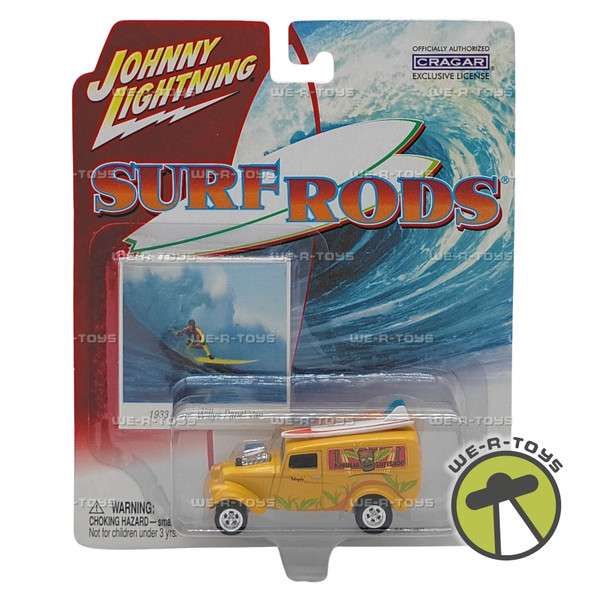 Johnny Lightning Surf Rods 1933 Jeep Willys Panel Van 294-07 Playing Mantis 2003