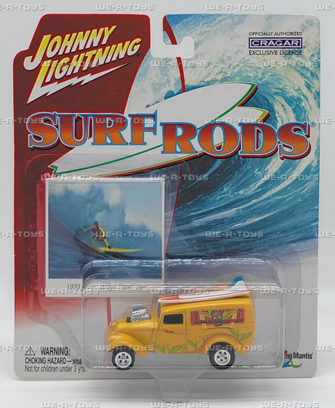 Johnny Lightning Surf Rods 1933 Jeep Willys Panel Van 294-07 Playing Mantis 2003