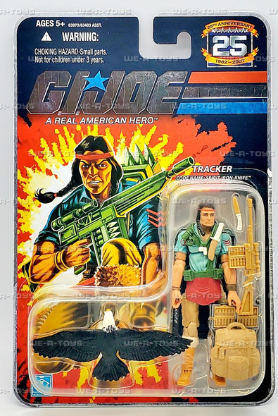 G.I. Joe Tracker Spirit Iron Knife Action Figure 2007 Hasbro 63973