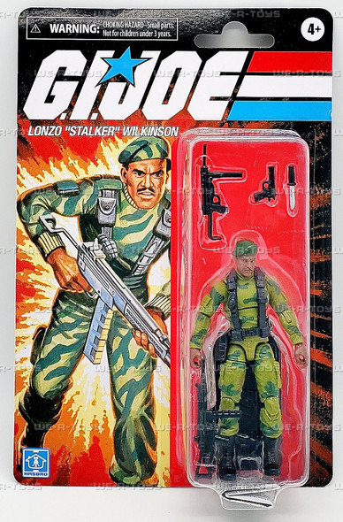 G.I. Joe Lonzo Stalker Wilkinson Action Figure 2021 Hasbro F2235