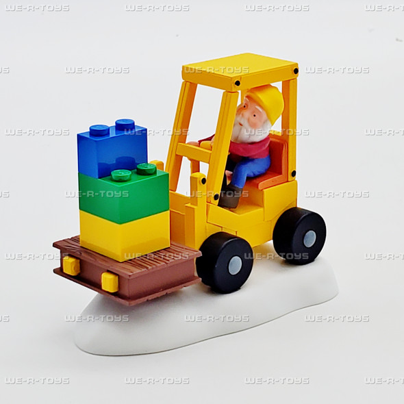 Department 56 North Pole Series Lego Brick Lift 56809 NEW