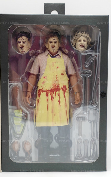 The Texas Chainsaw Massacre Leatherface Horror Action Figure 1974 NECA 93N072424
