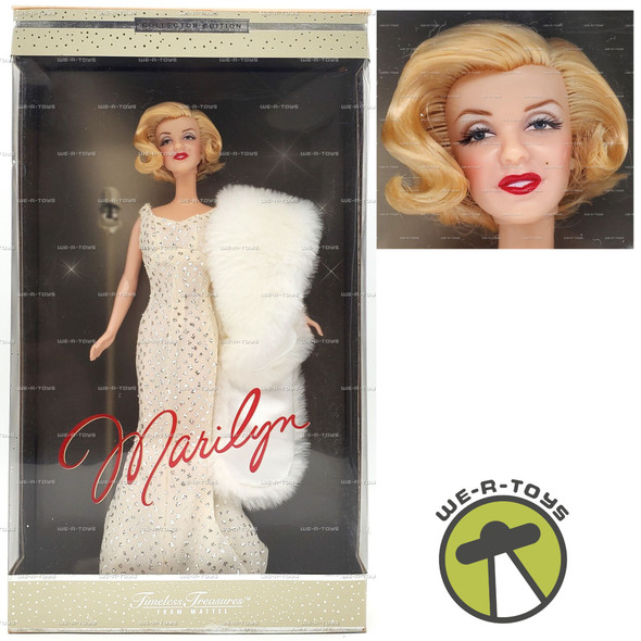 Barbie Marilyn Monroe Timeless Treasures Collector Doll 2001 Mattel #53873