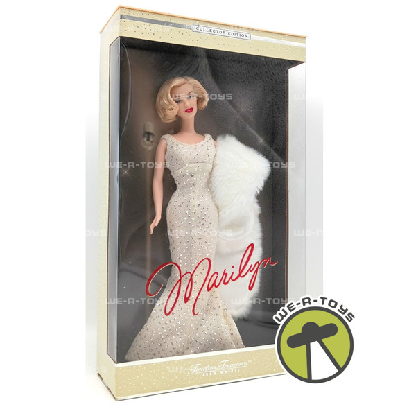 Barbie Marilyn Monroe Timeless Treasures Collector Doll 2001 Mattel #53873