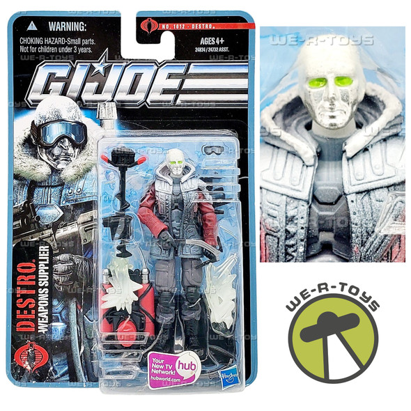 G.I. Joe Pursuit of Cobra Arctic Threat Destro Action Figure 2010 Hasbro 24834