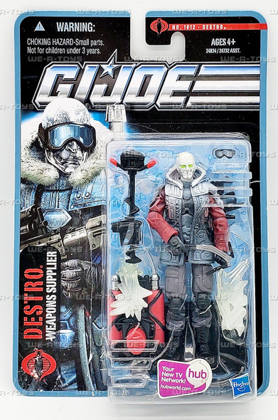 G.I. Joe Pursuit of Cobra Arctic Threat Destro Action Figure 2010 Hasbro 24834