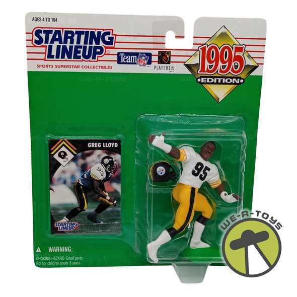 NFL Starting Lineup Sports Superstar Action Figure Greg Lloyd #95 1995 Kenner