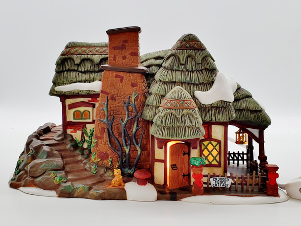 Department 56 Crooked Fence Cottage 58304 Dickens' Village Series NEW