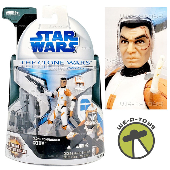 Star Wars The Clone Wars No. 10 Clone Commander Cody Action Figure Hasbro 87812