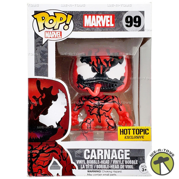 Funko POP Marvel Carnage Black Light 678 Vinyl Figure - We-R-Toys