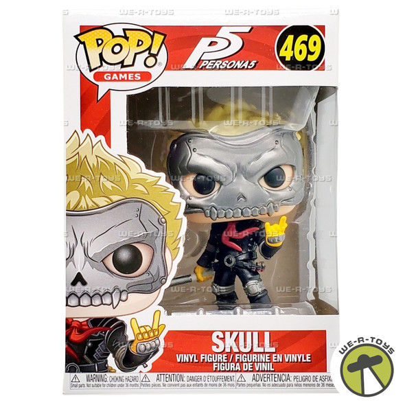 Funko POP Games Persona 5 Skull 469 Vinyl Figure