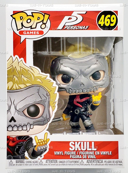 Funko POP Games Persona 5 Skull 469 Vinyl Figure