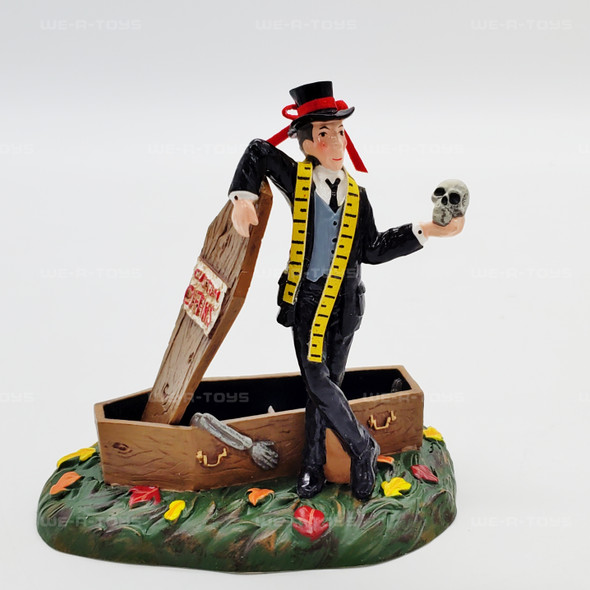 Dept 56 Snow Village Halloween A Grave Undertaker Figurine #807301 NEW