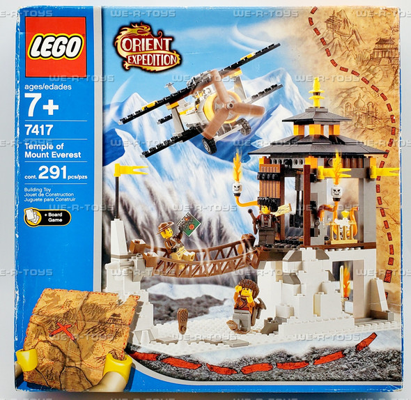 LEGO Orient Expedition Temple of Mount Everest 291 Piece Building Set 7417