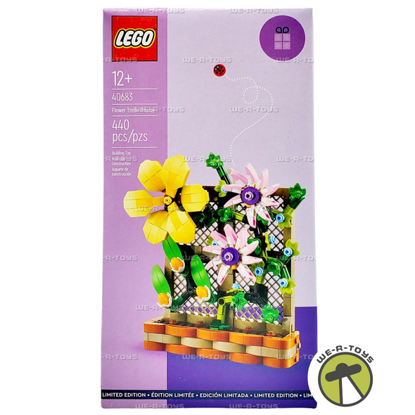 LEGO Flower Trellis Display 440 Piece Building Set 40683