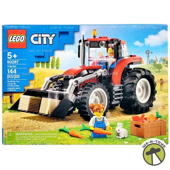 LEGO City Tractor 148 Piece Building Set 60287