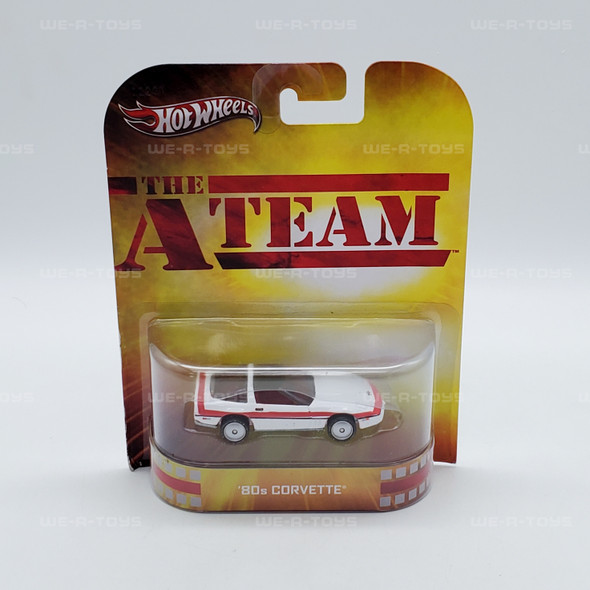 Hot Wheels The A-Team 80's Corvette Mattel X8894 NEW