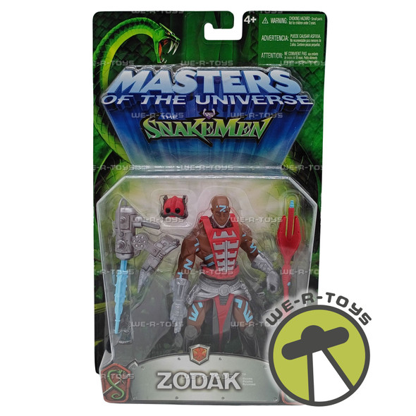 Masters of The Universe The Snakemen Zodak Action Figure 2003 Mattel C5824-0710