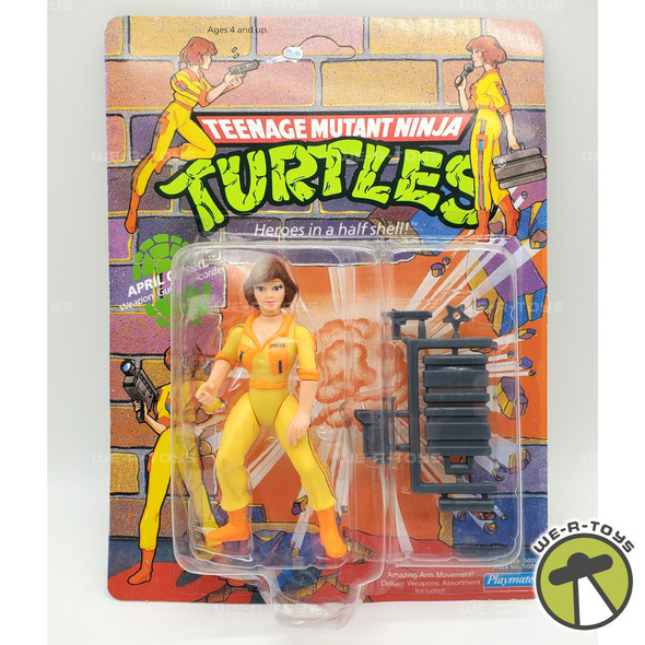 TMNT April O'Neil Action Figure Teenage Mutant Ninja Turtles 1990 Playmates 5005