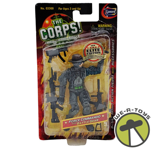 The Corps! Force Commando Figure with Battle Gear Accessories Lanard Toys NEW
