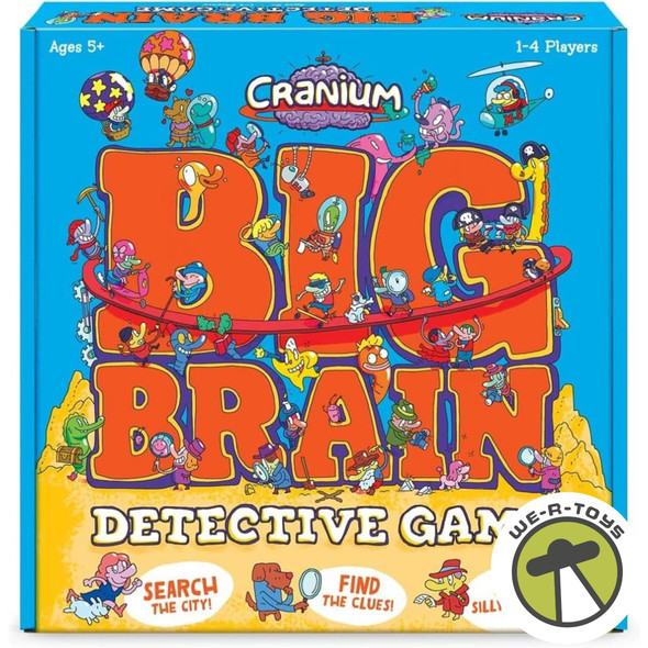 Funko Cranium Big Brain Detective Game for 1-4 Players Ages 5 and Up