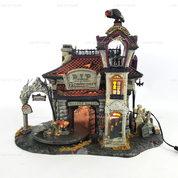 Department 56 Snow Village Halloween Series 2006 Rest In Peace Tombstones 54608