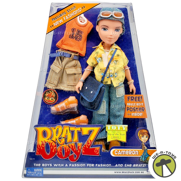 Bratz Boyz Cameron Doll Featuring New Fashions 2002 MGA Entertainment 25770