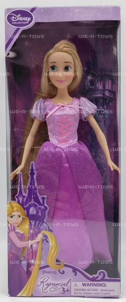 Disney Princess Collection Rapunzel Tangled Doll In Purple Dress