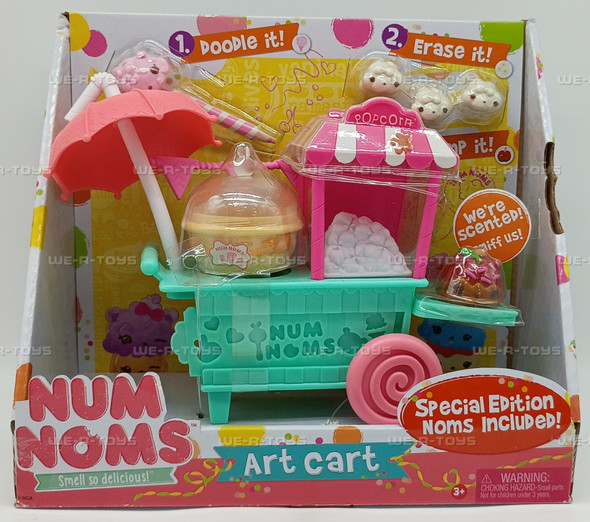Num Nom's Art Cart With Special Edition Noms 2016 MGA Entertainment 542353 New