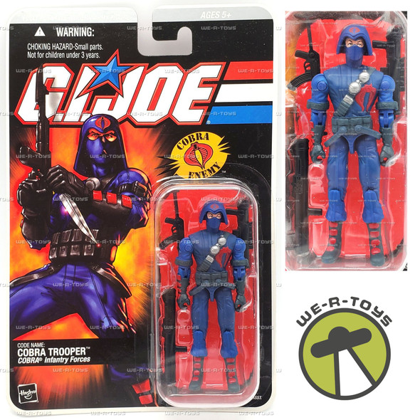 GI Joe Cobra Infantry Forces Cobra Trooper Action Figure 2005 Hasbro #61943