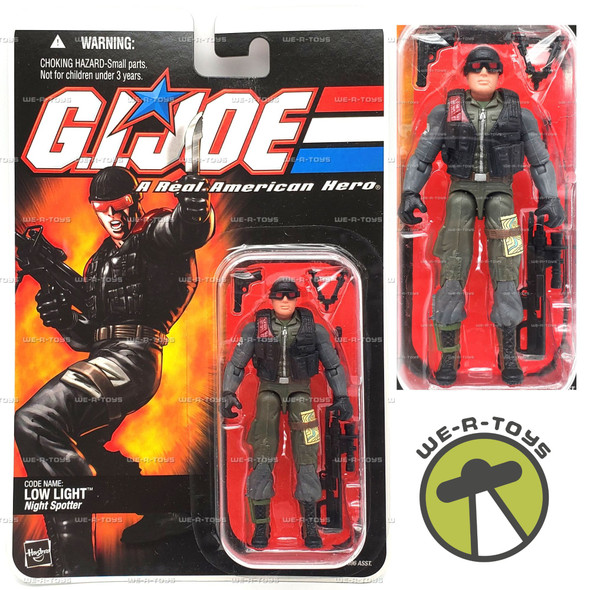 GI Joe Low Light Night Spotter Action Figure 2005 Hasbro #61966