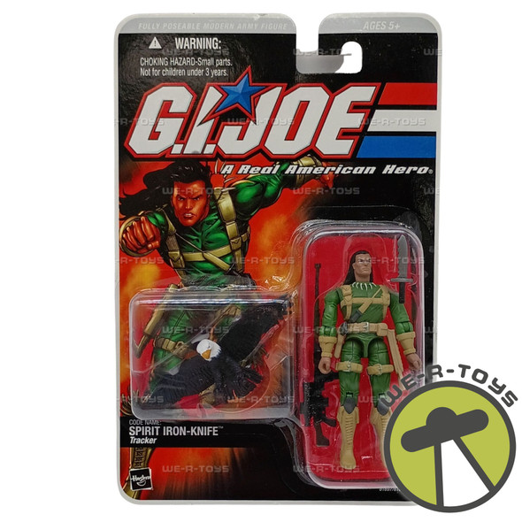 G.I. Joe A Real American Hero Spirit Iron-Knife Tracker Action Figure 2005 Hasbro