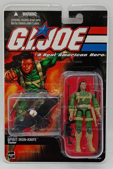 G.I. Joe A Real American Hero Spirit Iron-Knife Tracker Action Figure 2005 Hasbro