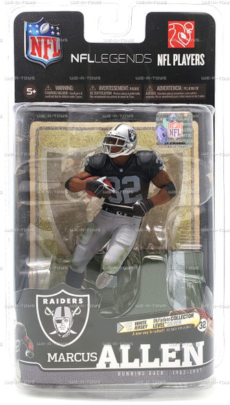 NFL Legends Marcus Allen Oakland Raiders Action Figure 2010 McFarlane #74534