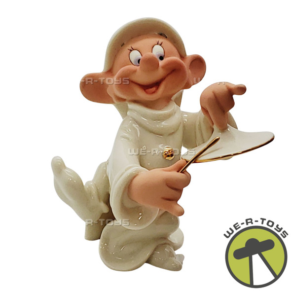Disney Lenox A Serenade for Snow White Dopey Statue NEW