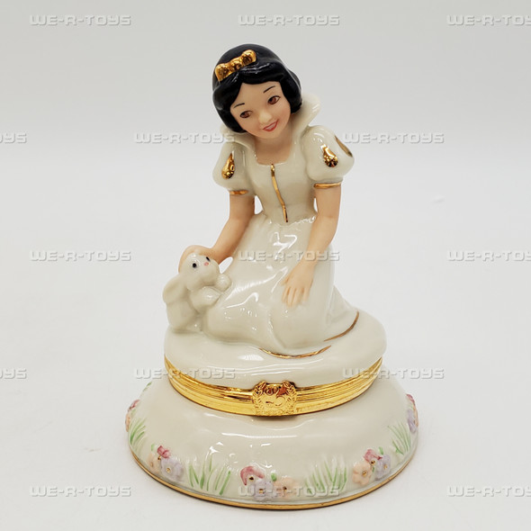 Disney Lenox Classics Snow White Treasures Box with Charm NEW