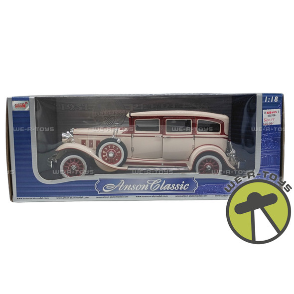 Anson Collection Cream 1931 Peerless Vehicle 1:18 Scale NEW