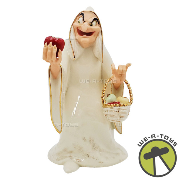 Disney Lenox Snow White Take A Bite Dearie Old Hag Statue NEW