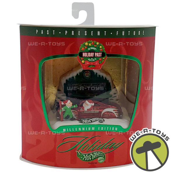 Hot Wheels Holiday Past Tail Dragger Millenium Edition Car 2000 Mattel NEW