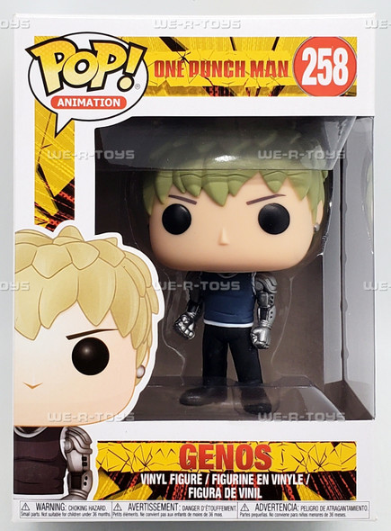 Funko Pop! Animation One Punch Man Genos 2017 Vinyl Figure #258