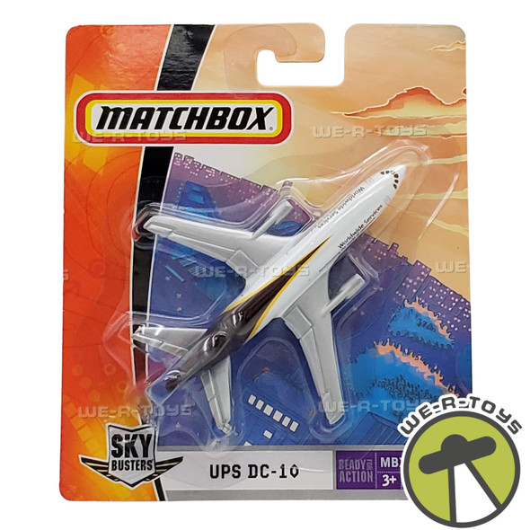 MatchBox Sky Busters UPS DC-10 Plane Diecast Vehicle 2007 Mattel NEW