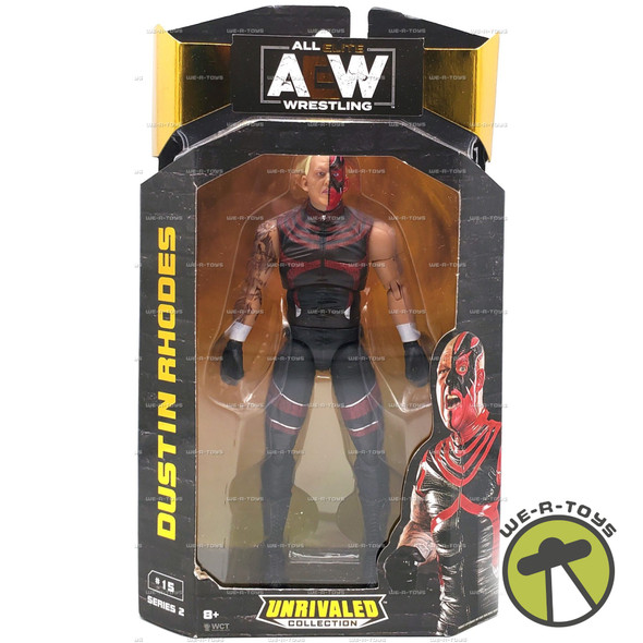 AEW Unrivaled Collection #15 Dustin Rhodes Action Figure 2020 Jazwares #AEW0015