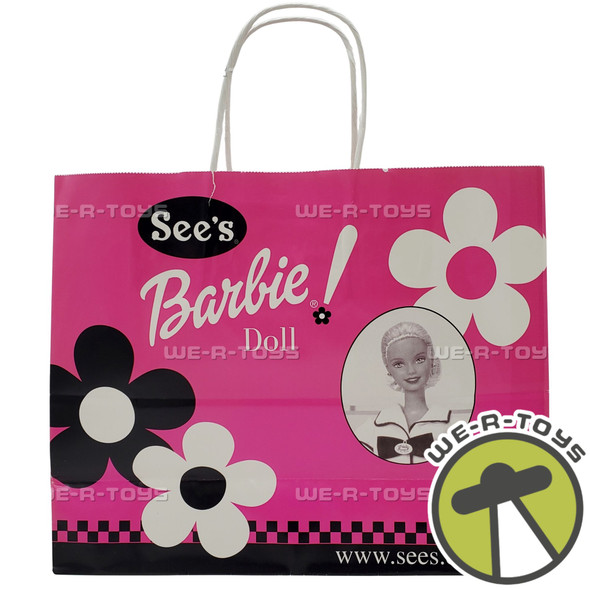 Barbie Doll Sees Candy Promotional Bag with Handles 2000 Mattel NEW