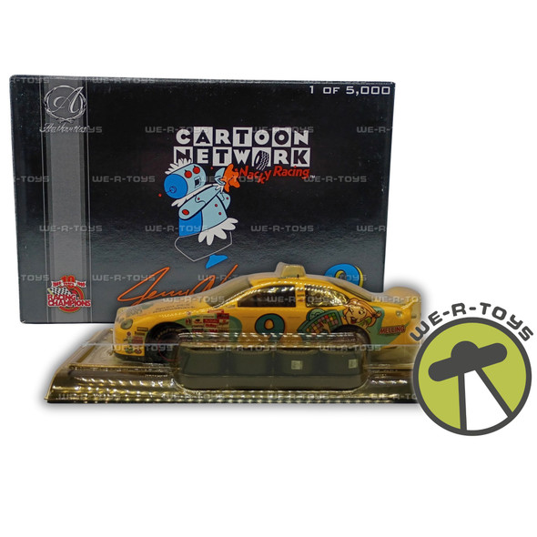 Cartoon Network Wacky Racing Yellow Stock Car Jerry Nadeau #9 Vehicle New