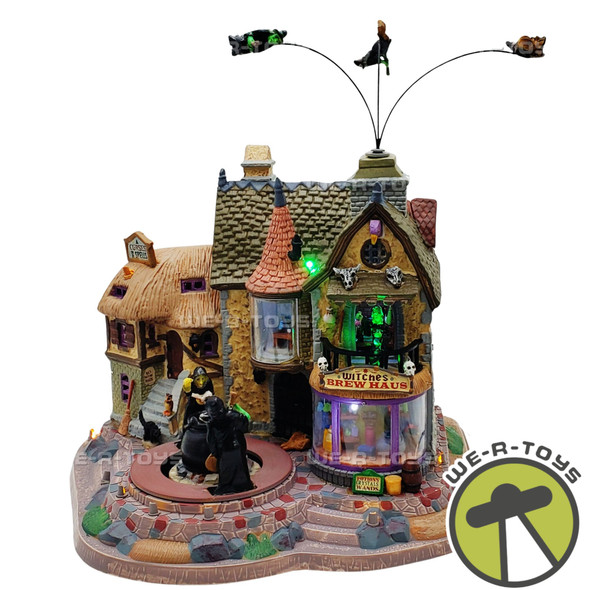 Lemax Spooky Town Witches Bre Haus Lighted Building 95816 NEW