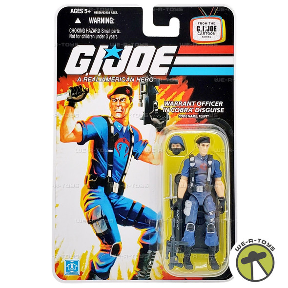 G.I. Joe Flint Warrant Officer in Cobra Disguise Action Figure 2008 Hasbro 68526