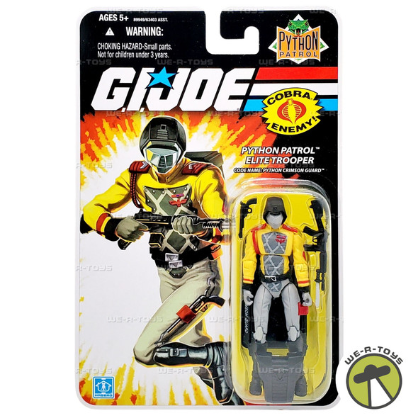 G.I. Joe 25th Anniversary Python Crimson Guard Elite Trooper Action Figure 2008