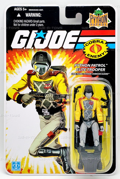 G.I. Joe 25th Anniversary Python Crimson Guard Elite Trooper Action Figure 2008