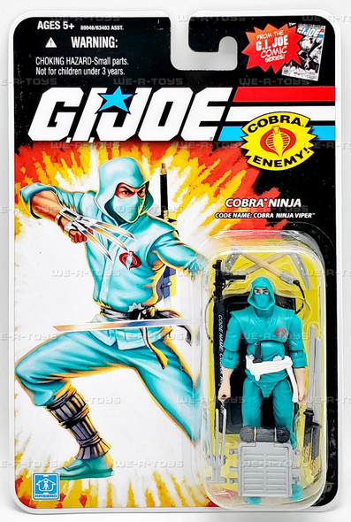 G.I. Joe 25th Anniversary Cobra Ninja Viper Action Figure 2008 Hasbro 89946